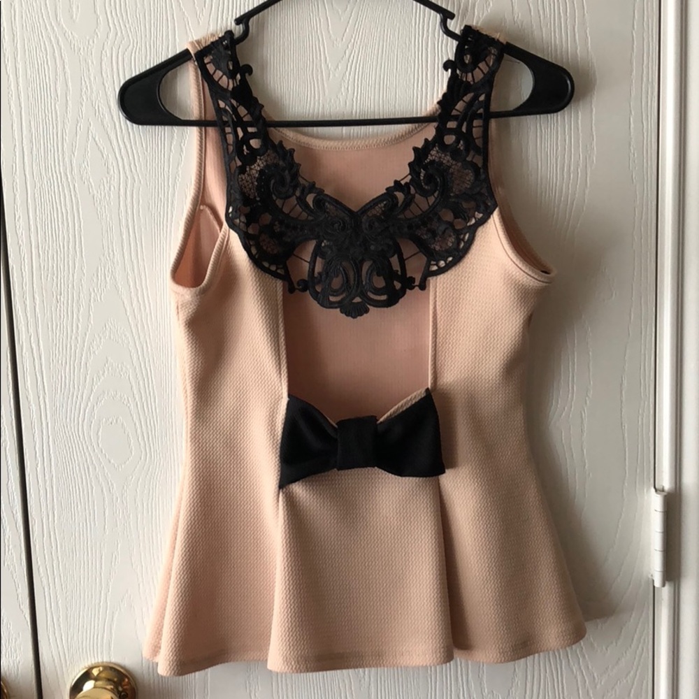 Peplum top